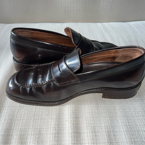 Tod's Penny Loafers Brown Leather Men's Size US 9M - Picture 7 of 14